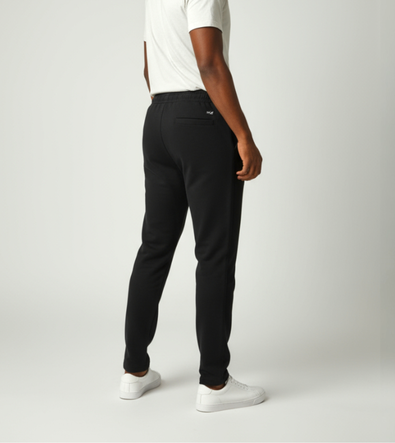 Men's CARGO STYLE COZY /STRETCHABLE BLACK DENIM